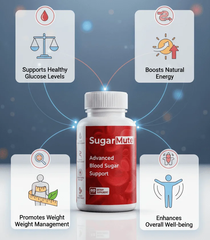 SugarMute health benefits chart